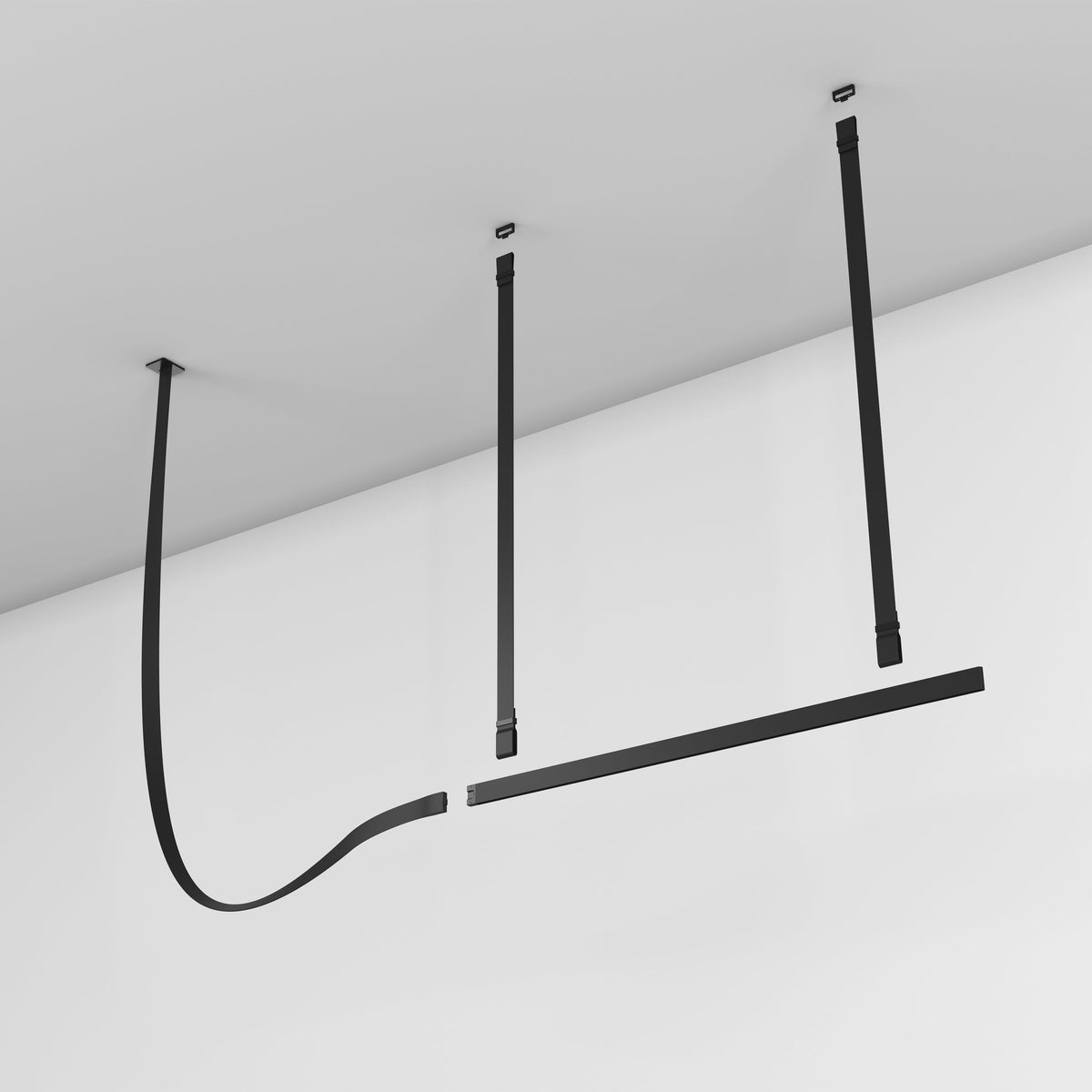 Zaleth moderne Pendelleuchte aus Leder