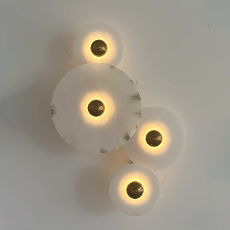 Slender Wandleuchte Alabaster modern Minimalistisch