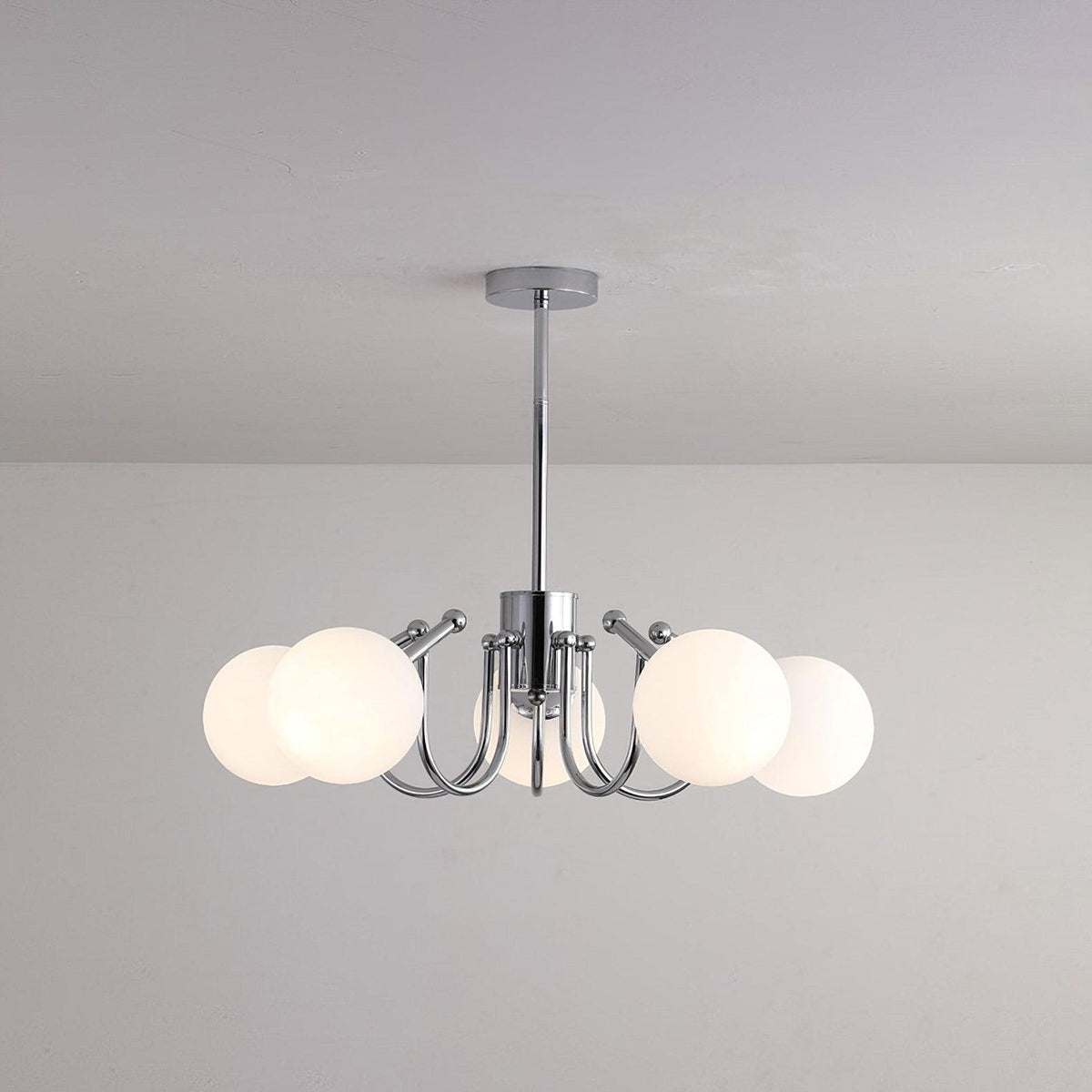 Tave Kronleuchter Kugel Chrom modern