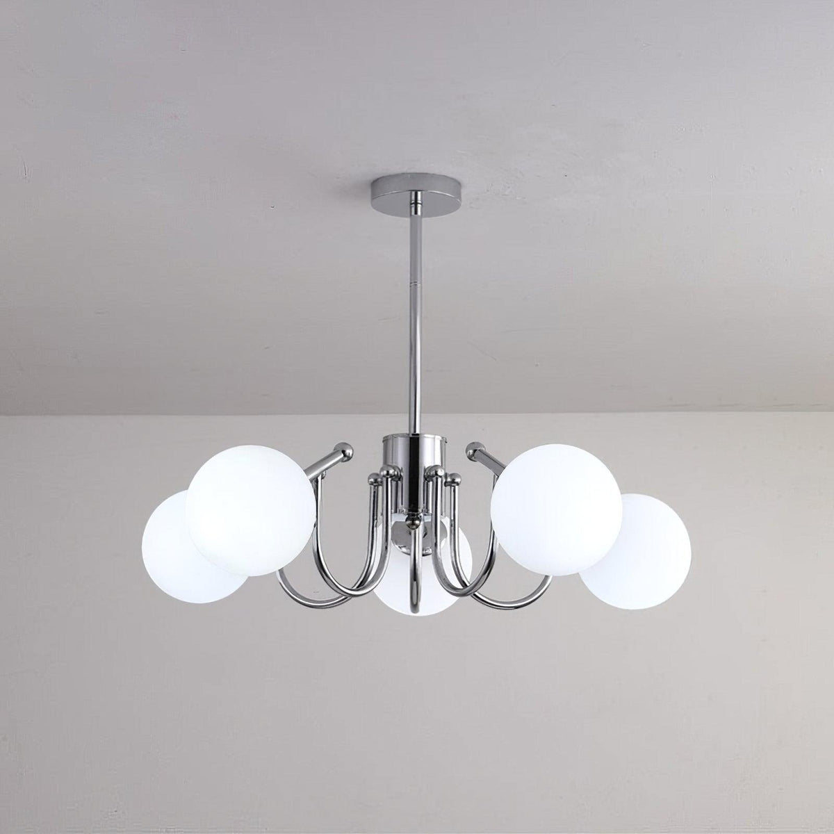 Tave Kronleuchter Kugel Chrom modern