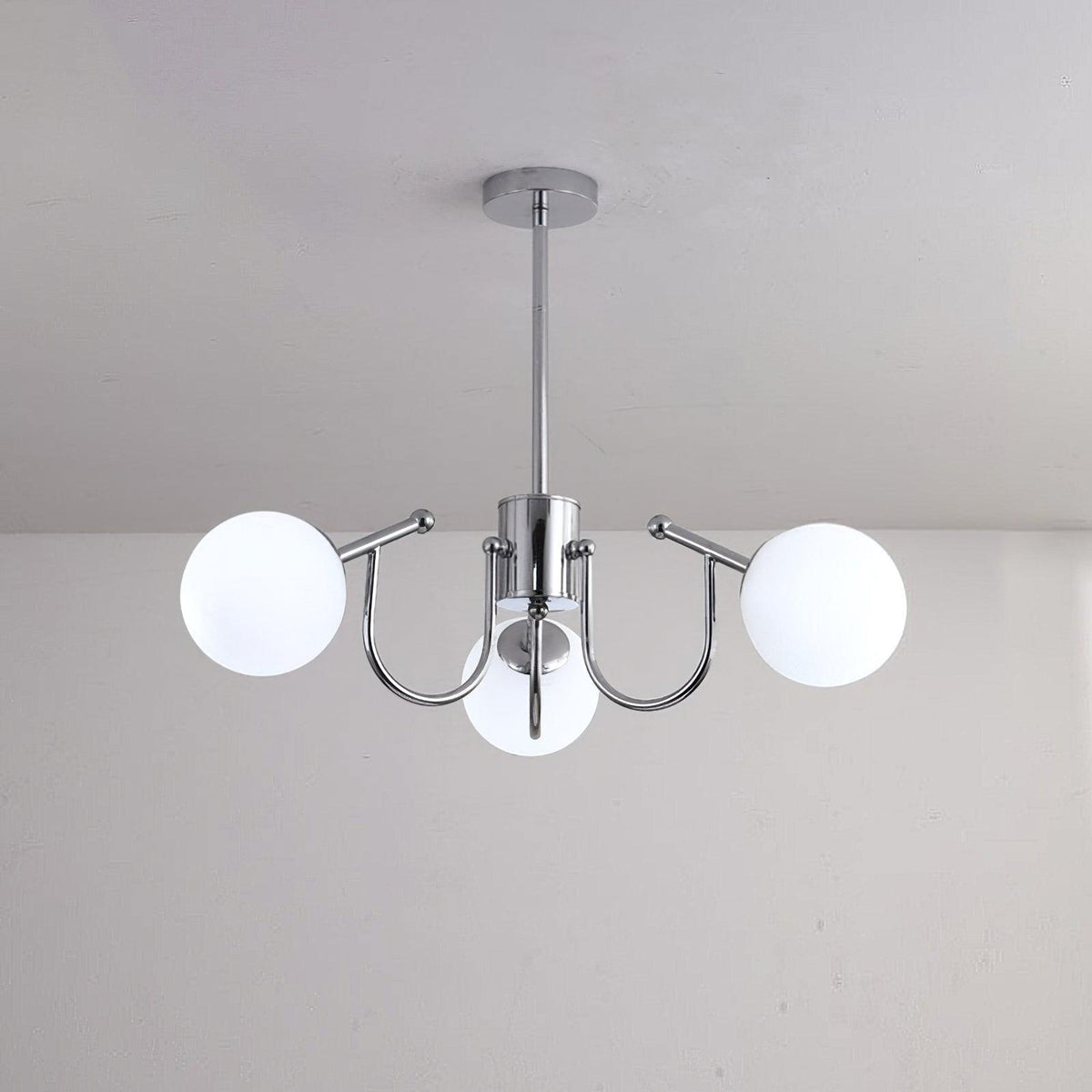 Tave Kronleuchter Kugel Chrom modern