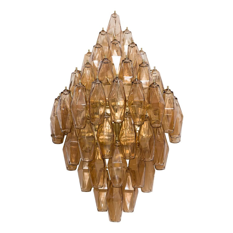 Zyrelis Polyedrische Glas-Wandleuchte