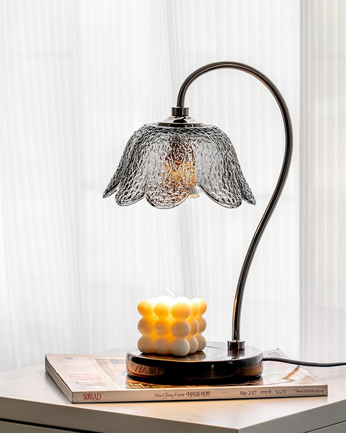 Velivette Kerzenwärmer-Tischlampe