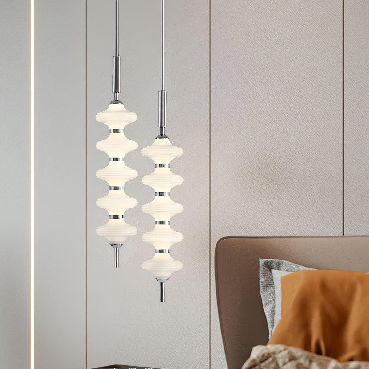 Vesperare Pendelleuchte aus Glas