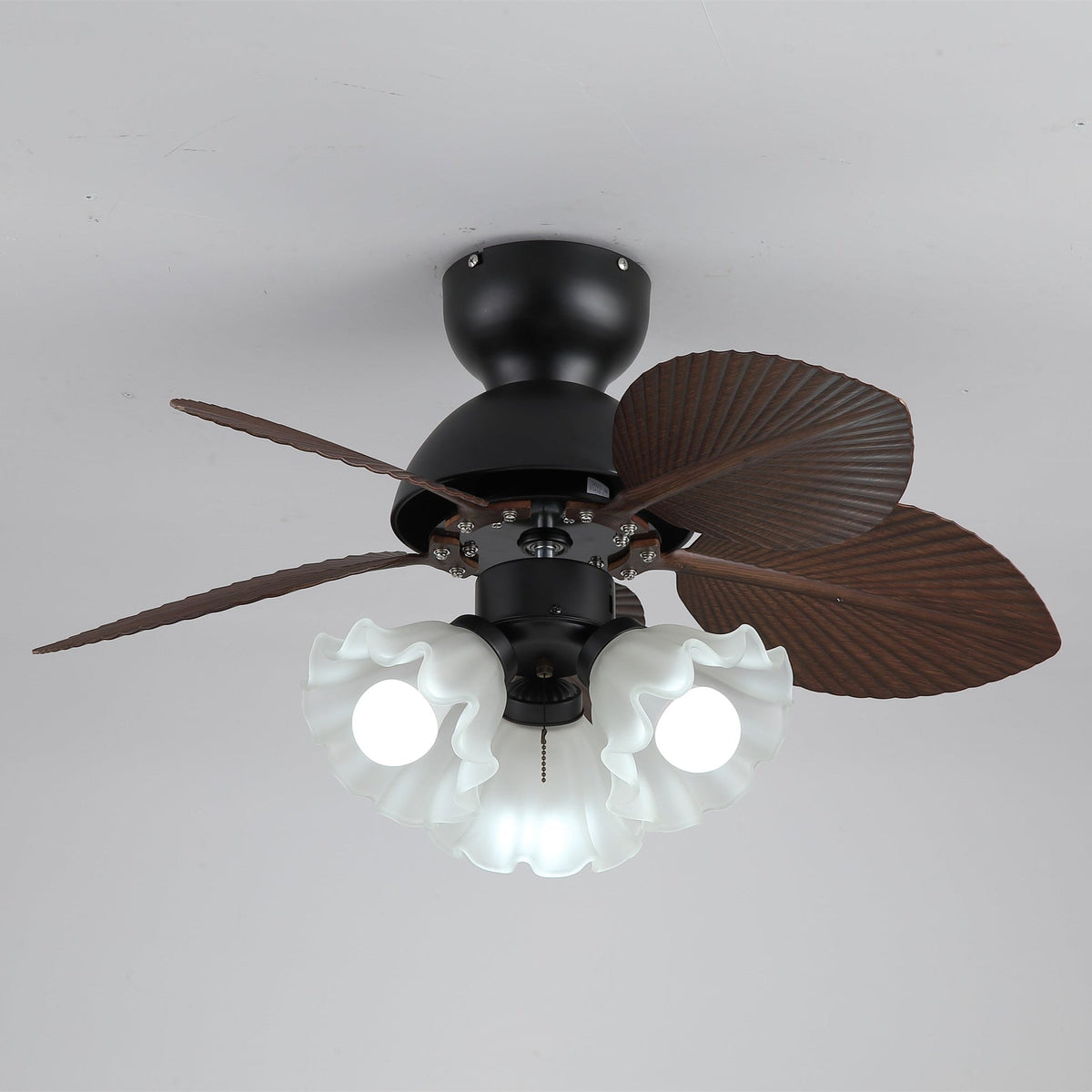 Qers Deckenventilator mit Beleuchtung