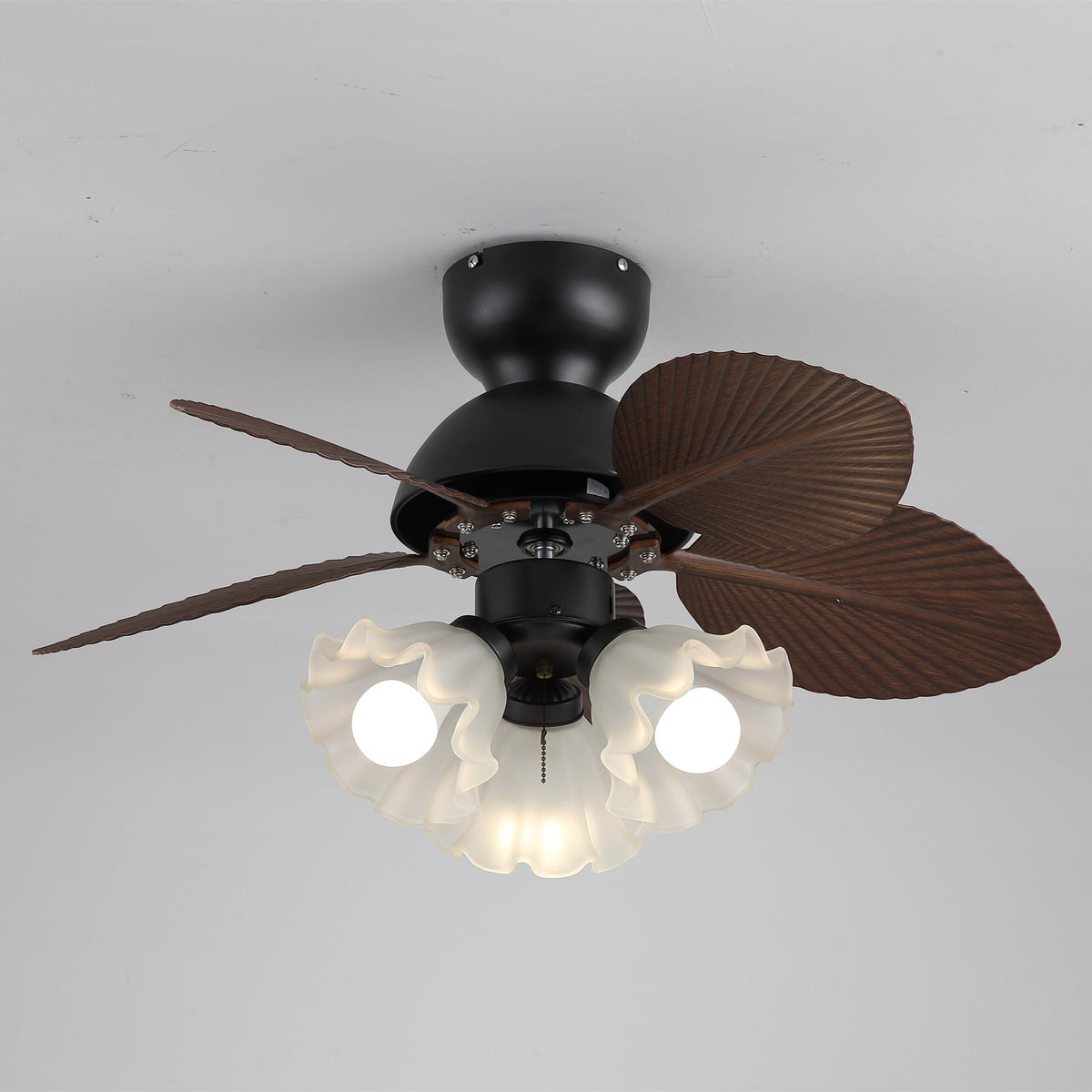 Qers Deckenventilator mit Beleuchtung