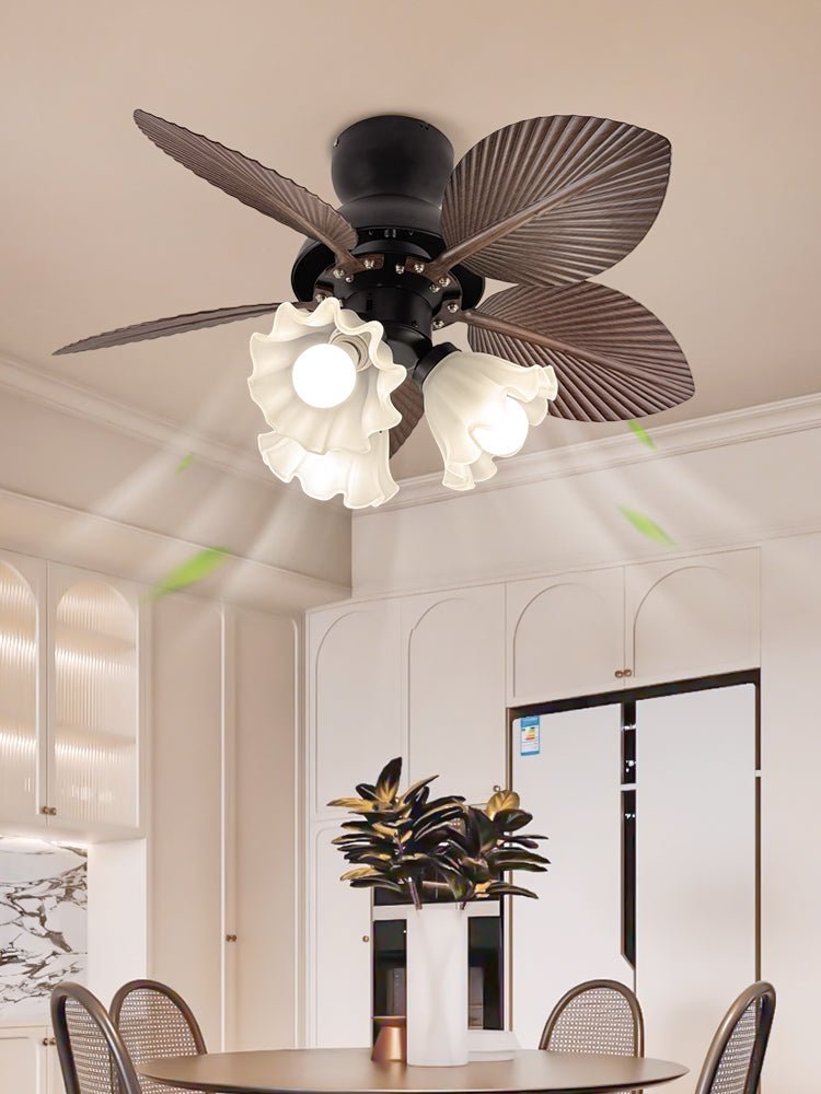 Qers Deckenventilator mit Beleuchtung
