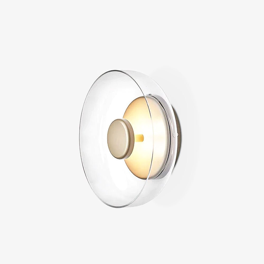 Aether Messing-Glas-Wandleuchte