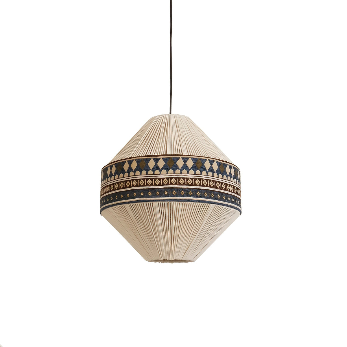 Calyce Pendelleuchte aus Stoff Cozy