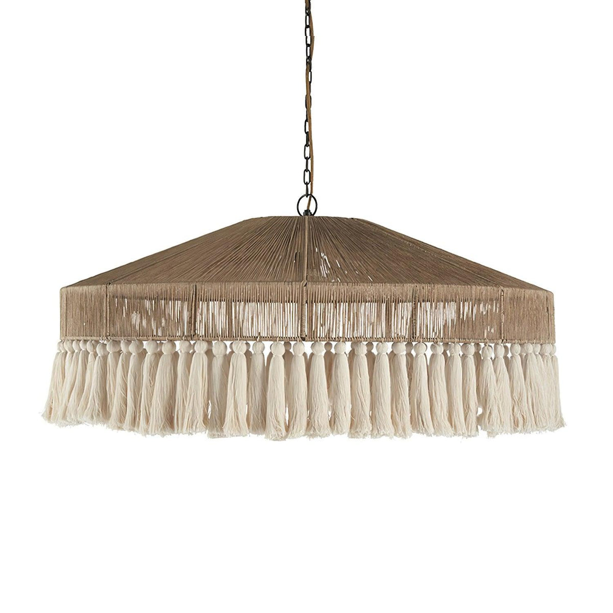 Ohev Pendelleuchte aus Hanfseil