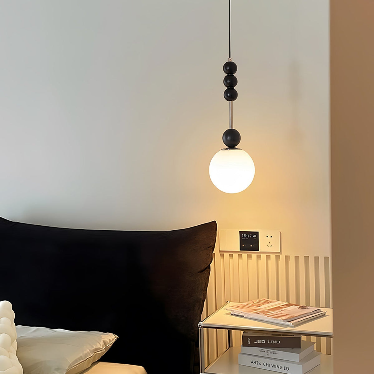 Miraleth Minimalistische Pendelleuchte aus Holz