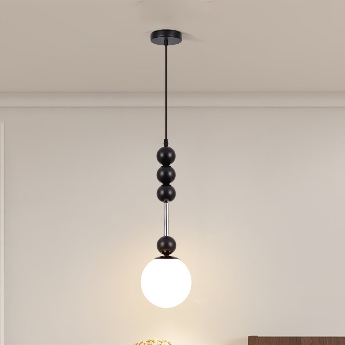 Miraleth Minimalistische Pendelleuchte aus Holz