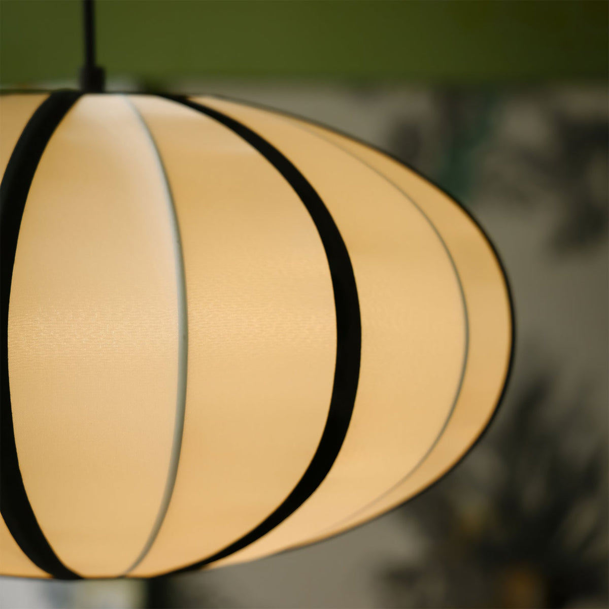 Lineriella moderne Stoff-Pendelleuchte