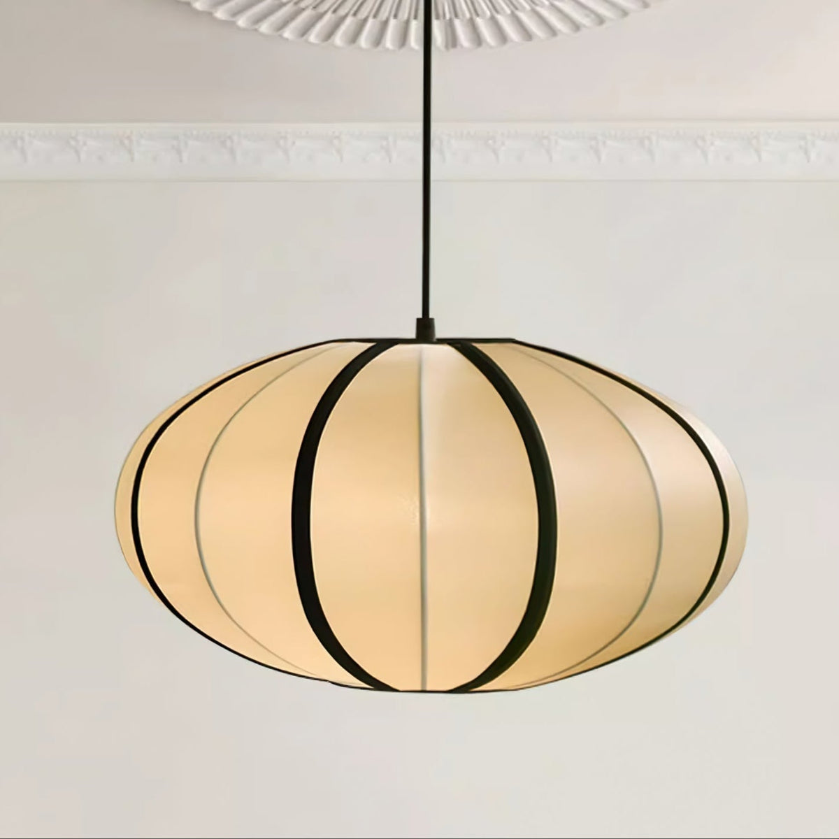 Lineriella moderne Stoff-Pendelleuchte