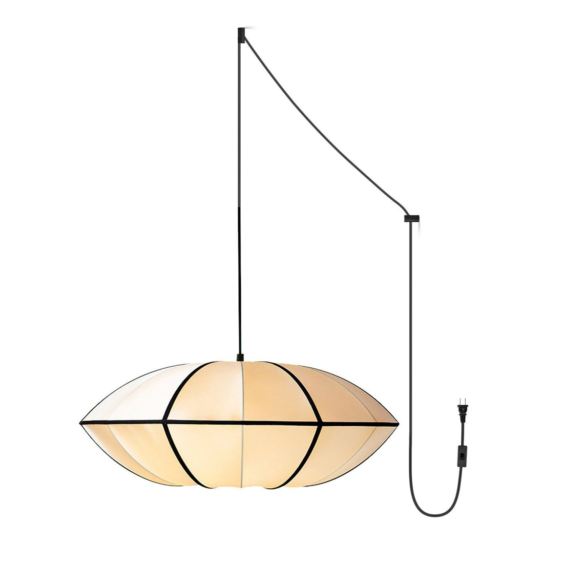 Inez Stoff futuristische Pendelleuchte
