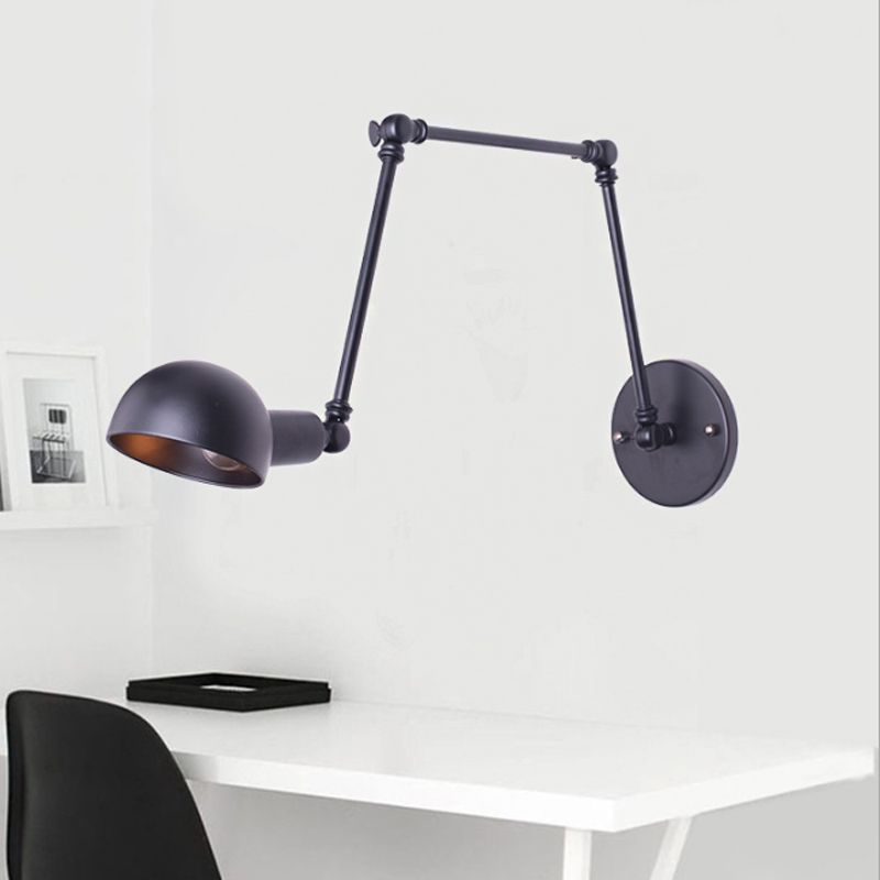 Silva Minimalistisch LED Wandleuchte Innen Schwaz Schlafzimmer Metall