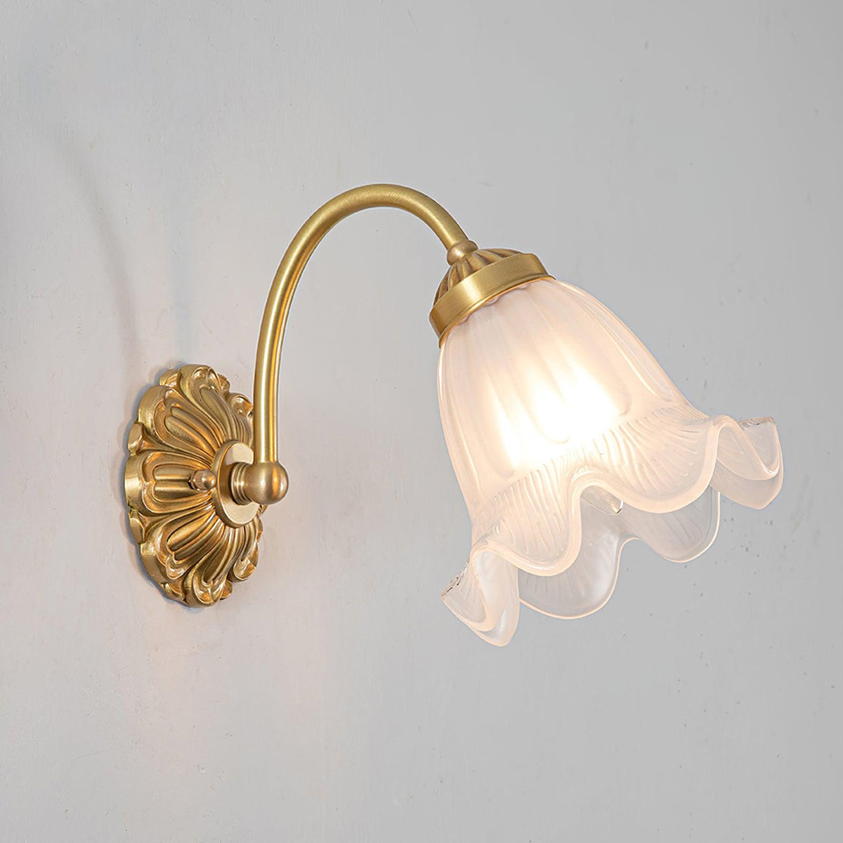Celereria Vintage-Glas-Wandleuchte
