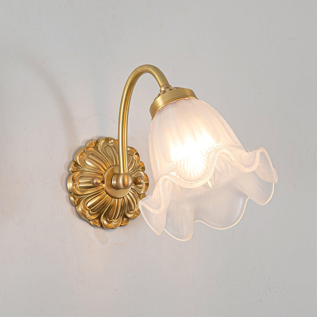 Celereria Vintage-Glas-Wandleuchte