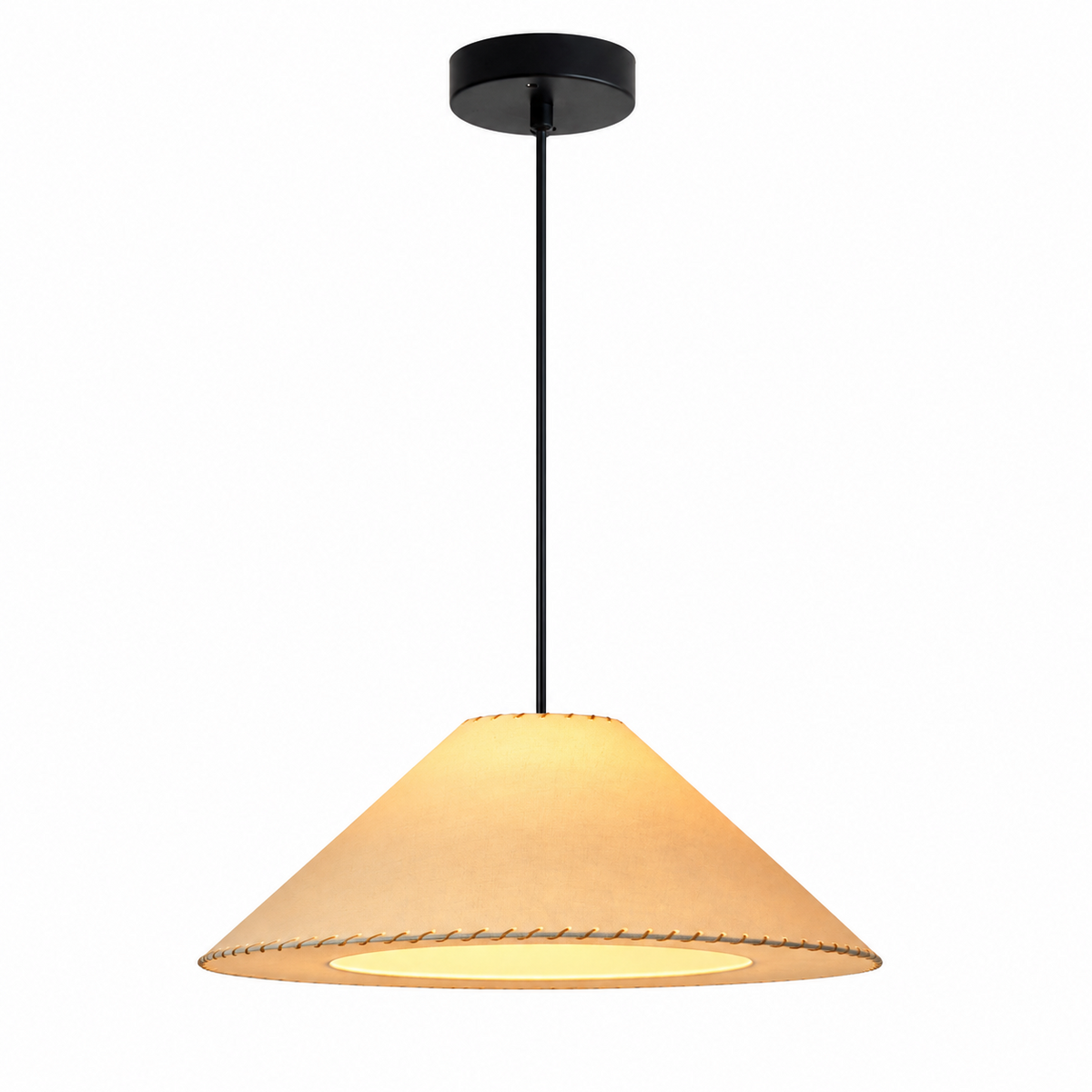 Ormondleigh Stoff-Kegel-Pendelleuchte