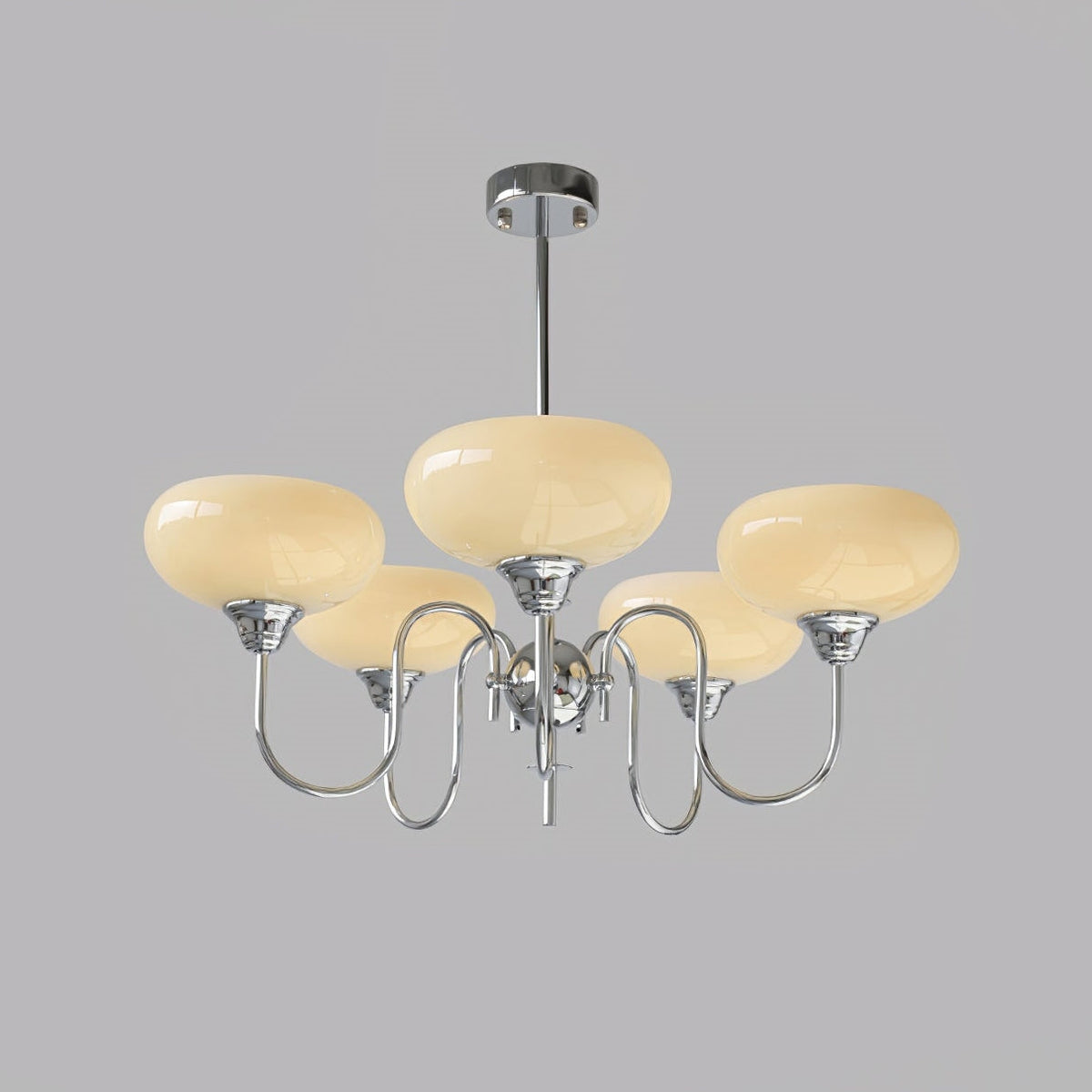 Arisha Vintage LED Metall Glas Kronleuchter Wohnzimmer