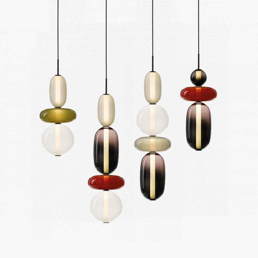 Lioraena Candied Glas Cluster Pendelleuchte