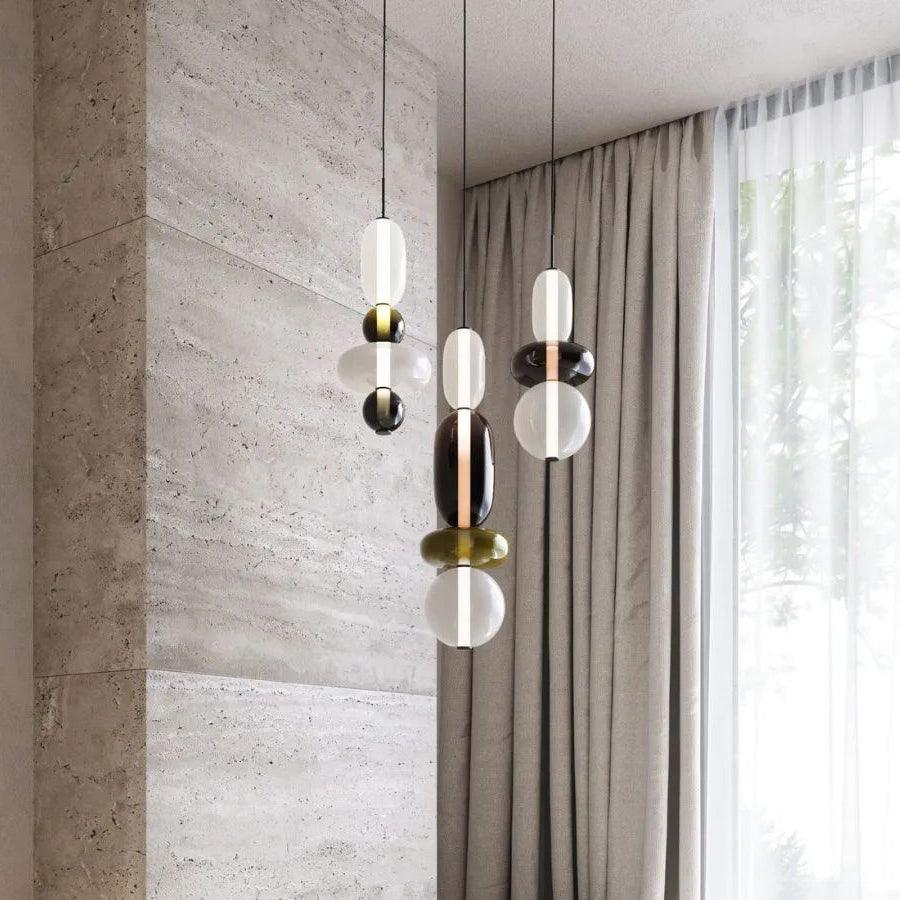Lioraena Candied Glas Cluster Pendelleuchte