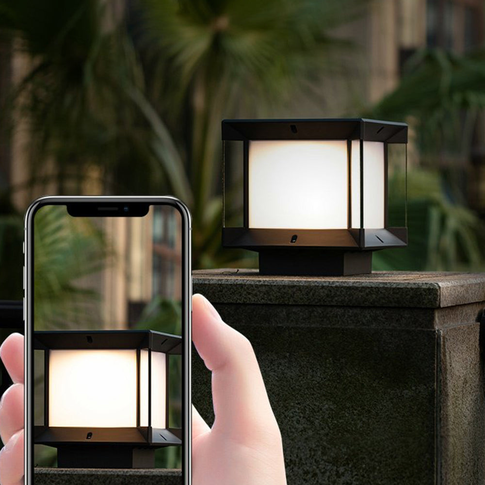Ray Modern Minimalistisch LED Außenleuchte Schwarz/Gold Metall&GLetslightingr