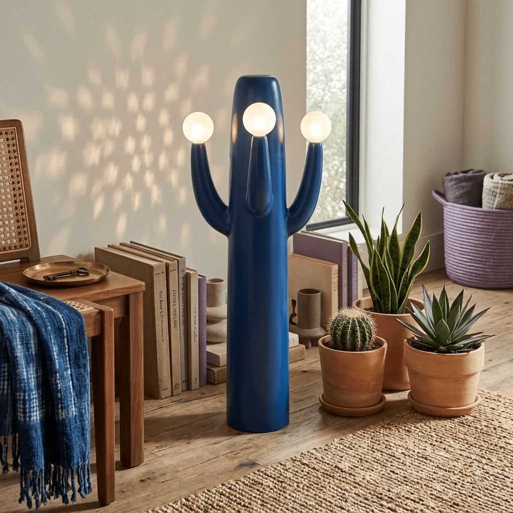Aloysia Kakteen-Luma-Totem-Stehleuchte