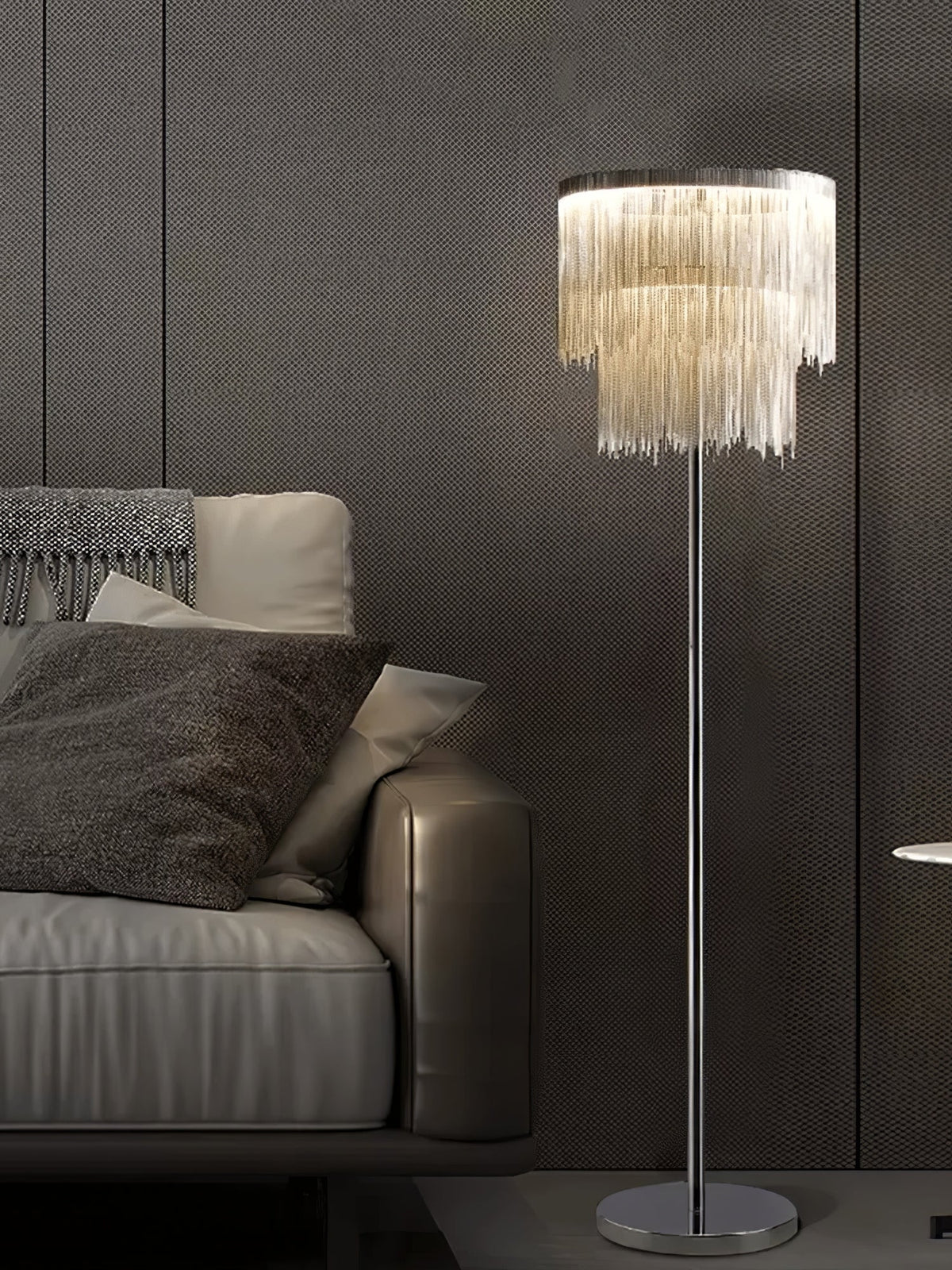 Fringe Cadena Tassel Stehleuchte