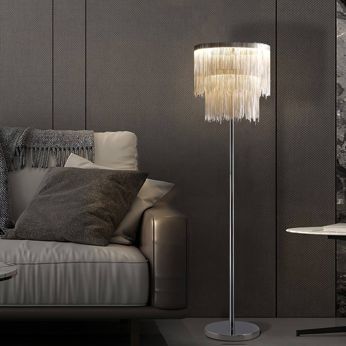 Fringe Cadena Tassel Stehleuchte