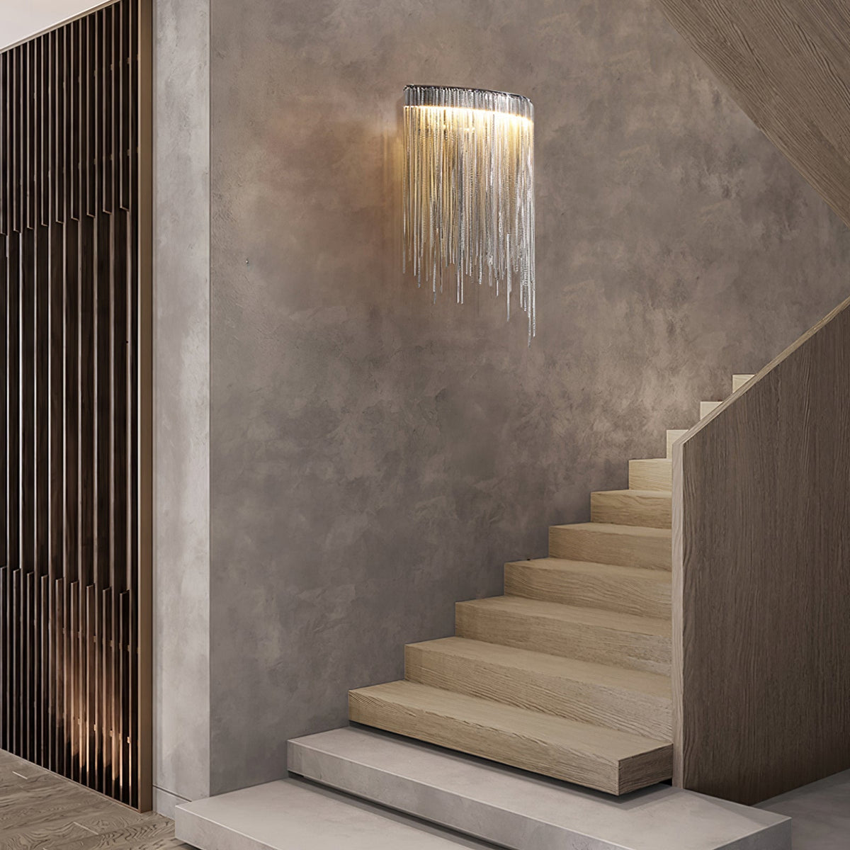Gove Steel elegante Wandleuchte