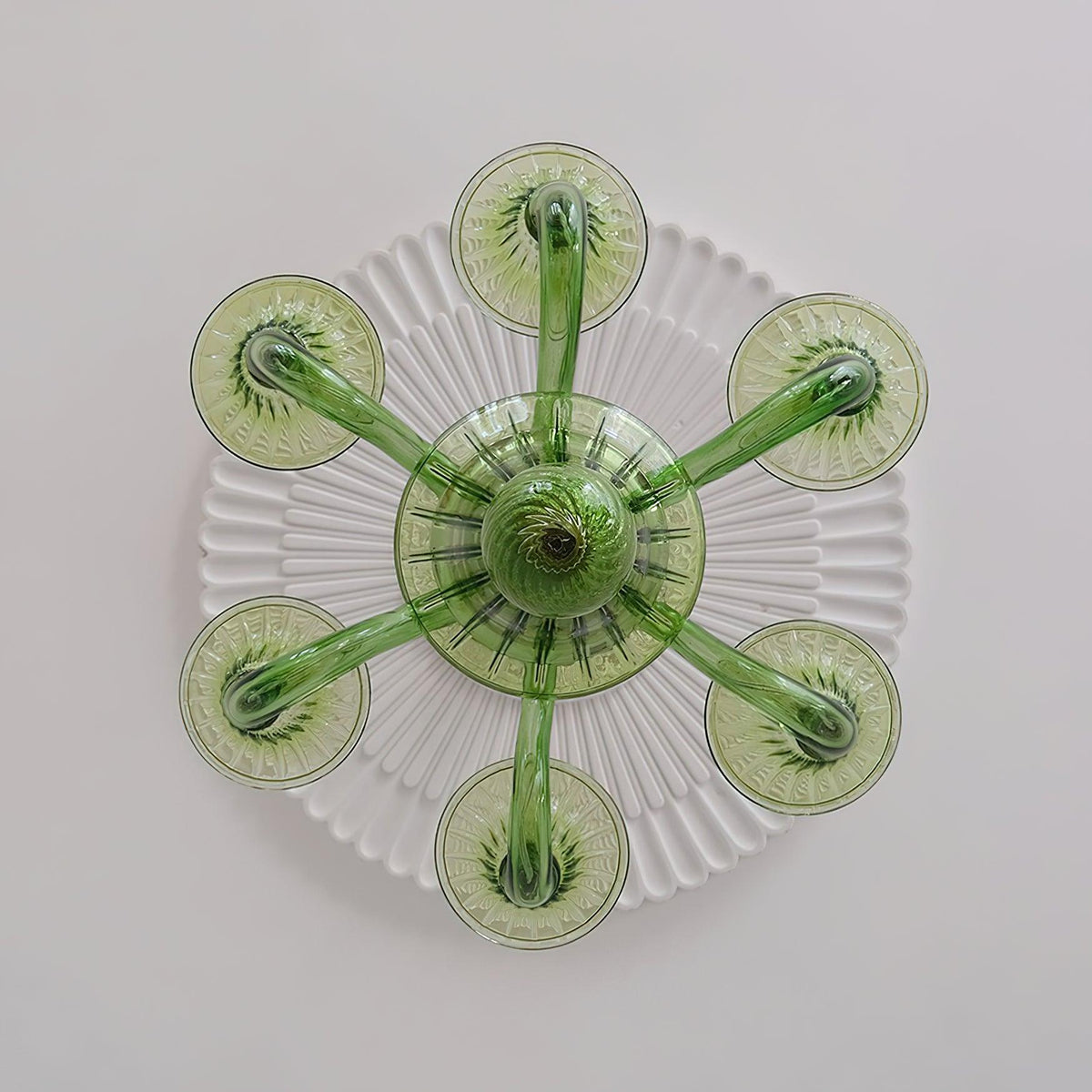 Vase Kronleuchter Murano-Glas Exotisch