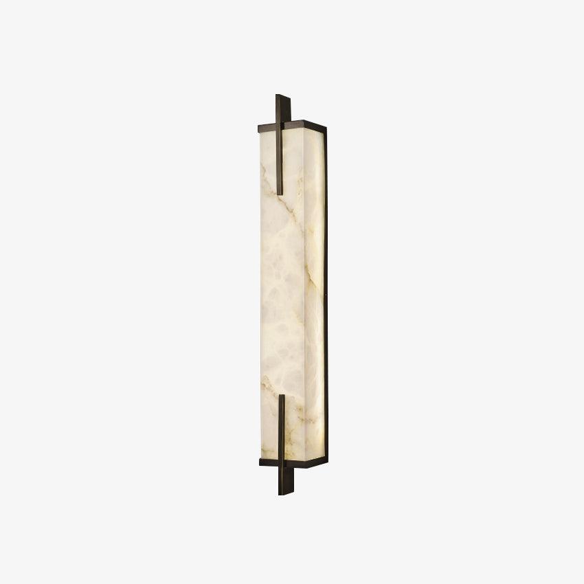 Komino rechteckige Wandleuchte aus Alabaster