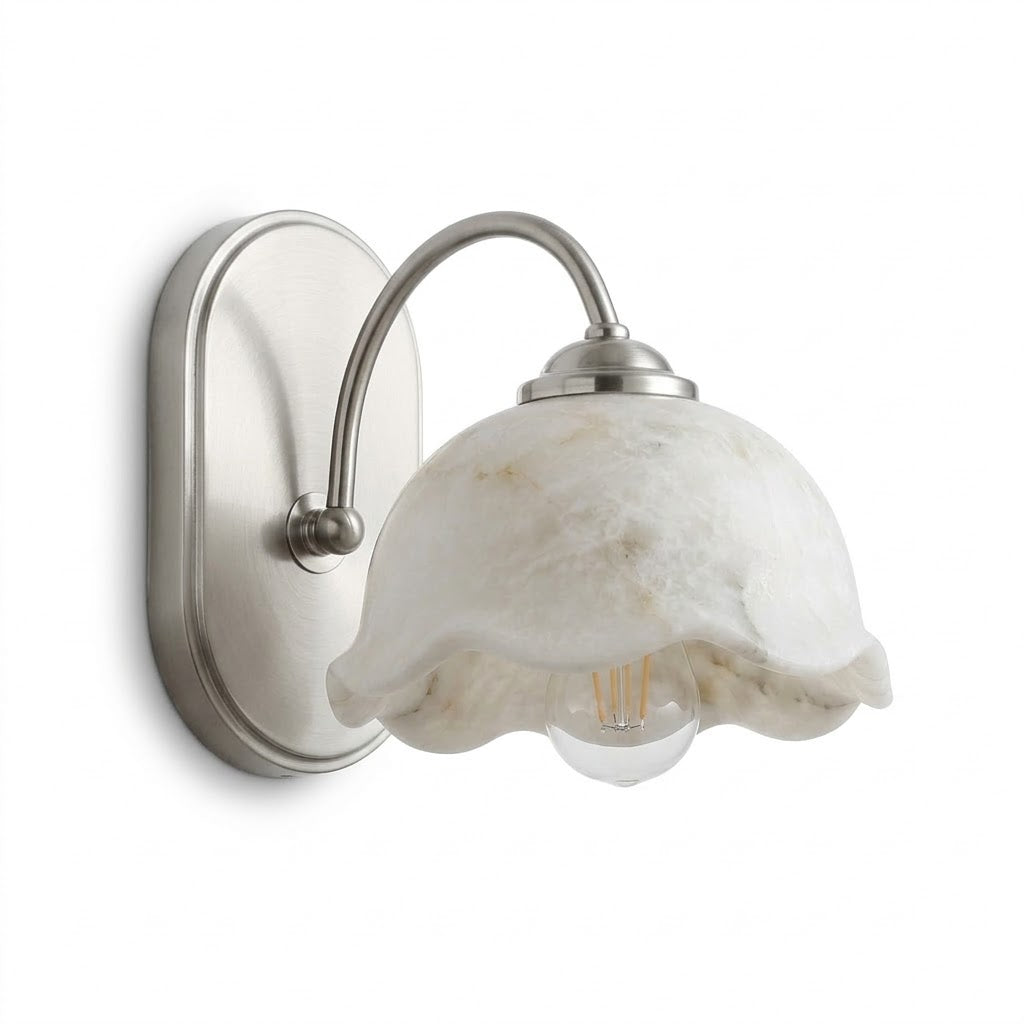 Oakenford Alabaster-Wandleuchte