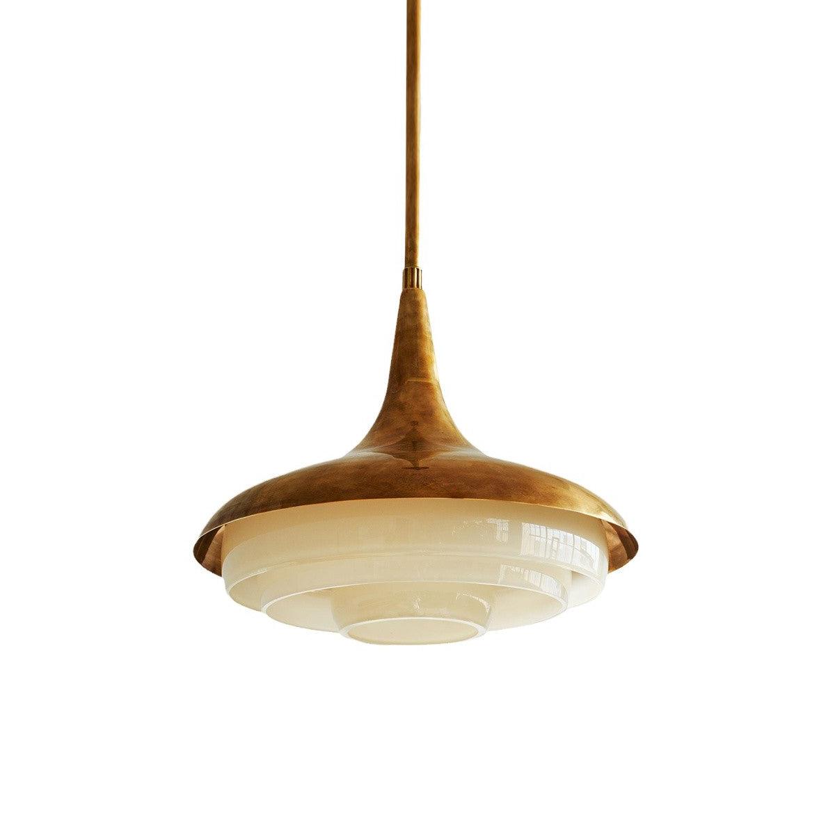 Liorinine Mid-Century-Moderner Pendelleuchte aus Glas