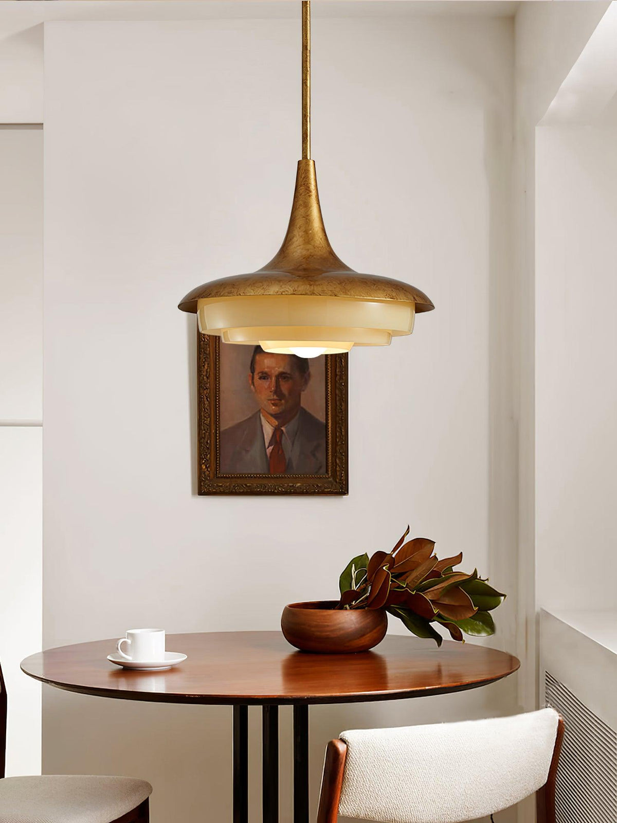 Liorinine Mid-Century-Moderner Pendelleuchte aus Glas