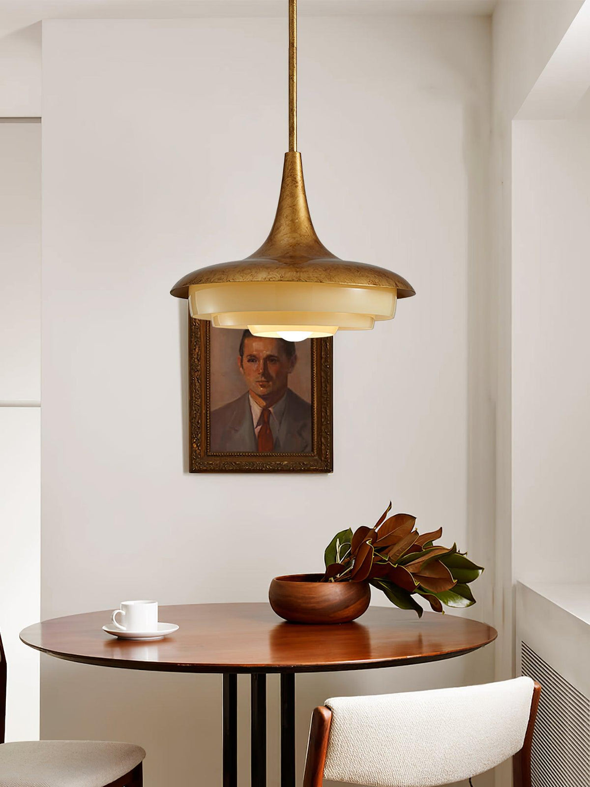 Liorinine Mid-Century-Moderner Pendelleuchte aus Glas