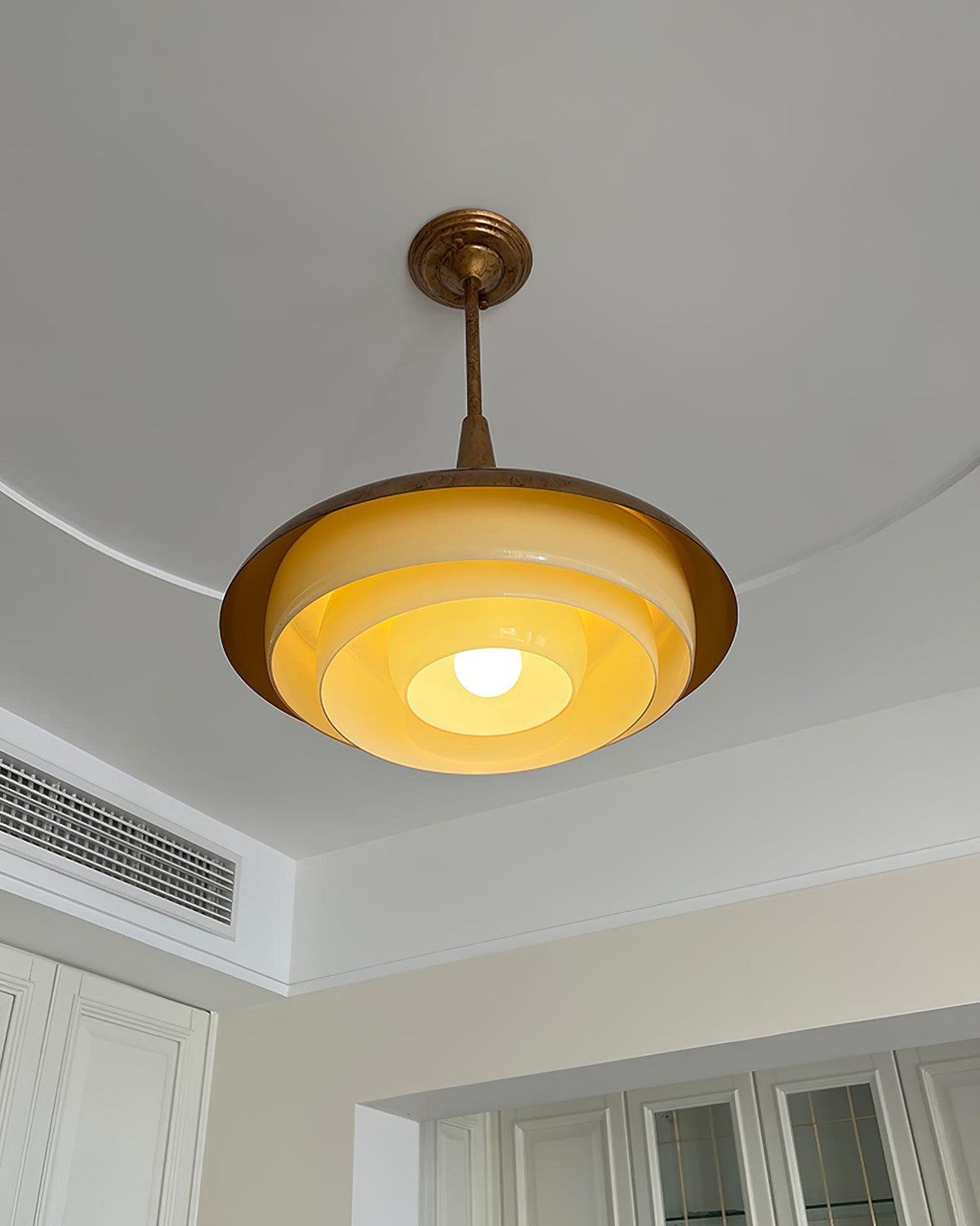 Liorinine Mid-Century-Moderner Pendelleuchte aus Glas