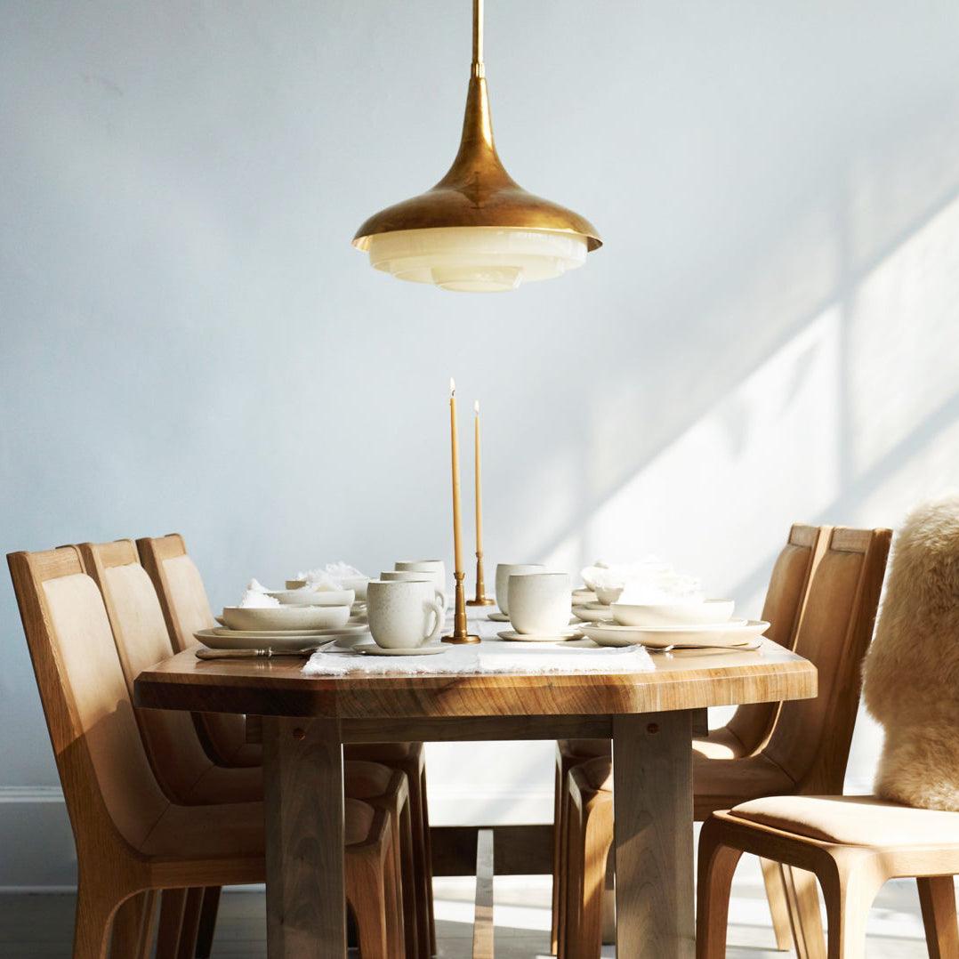 Liorinine Mid-Century-Moderner Pendelleuchte aus Glas