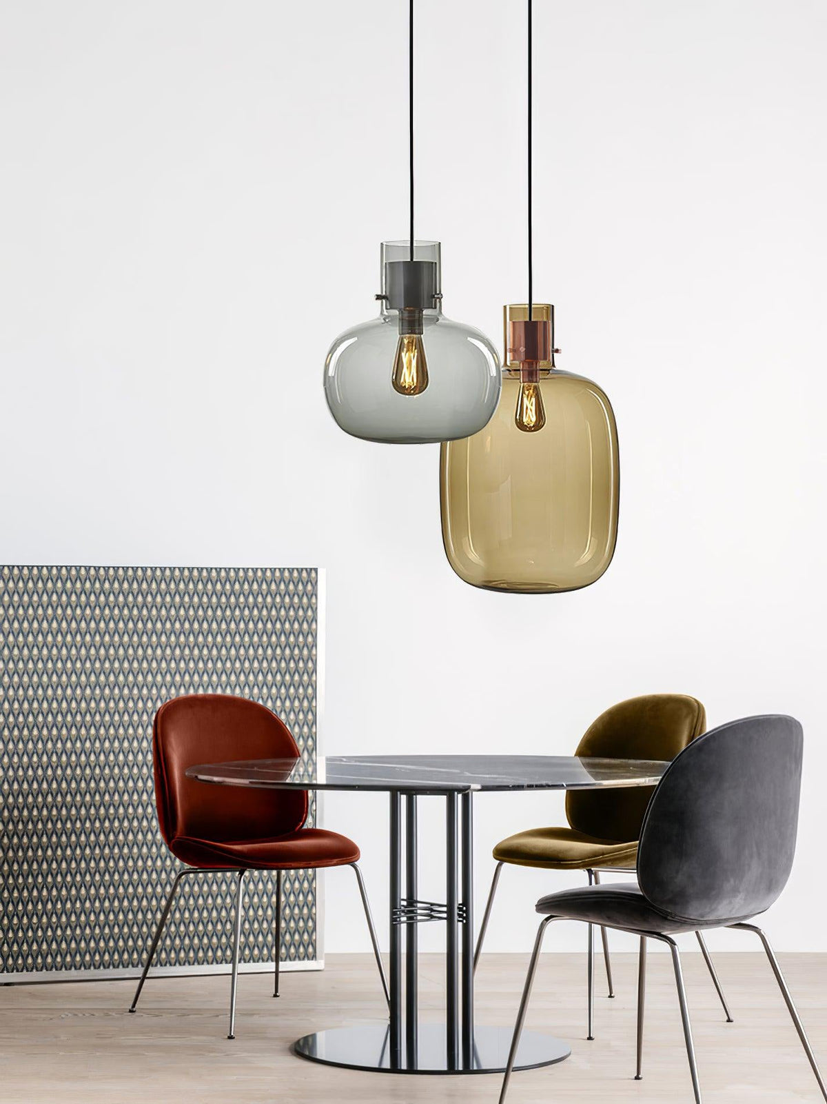 Drio Industrielle Klassik-Pendelleuchte