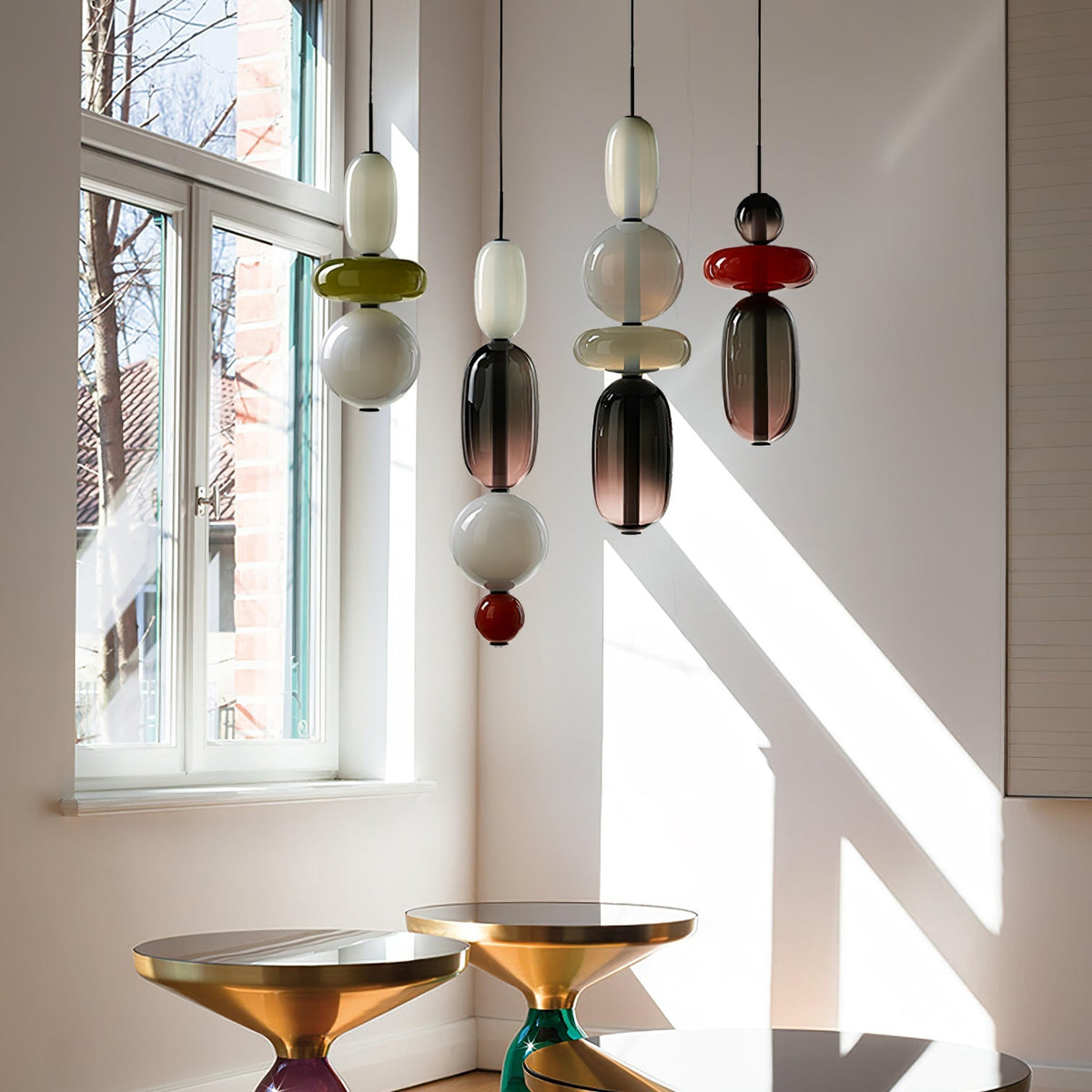 Lioraena Candied Glas Cluster Pendelleuchte