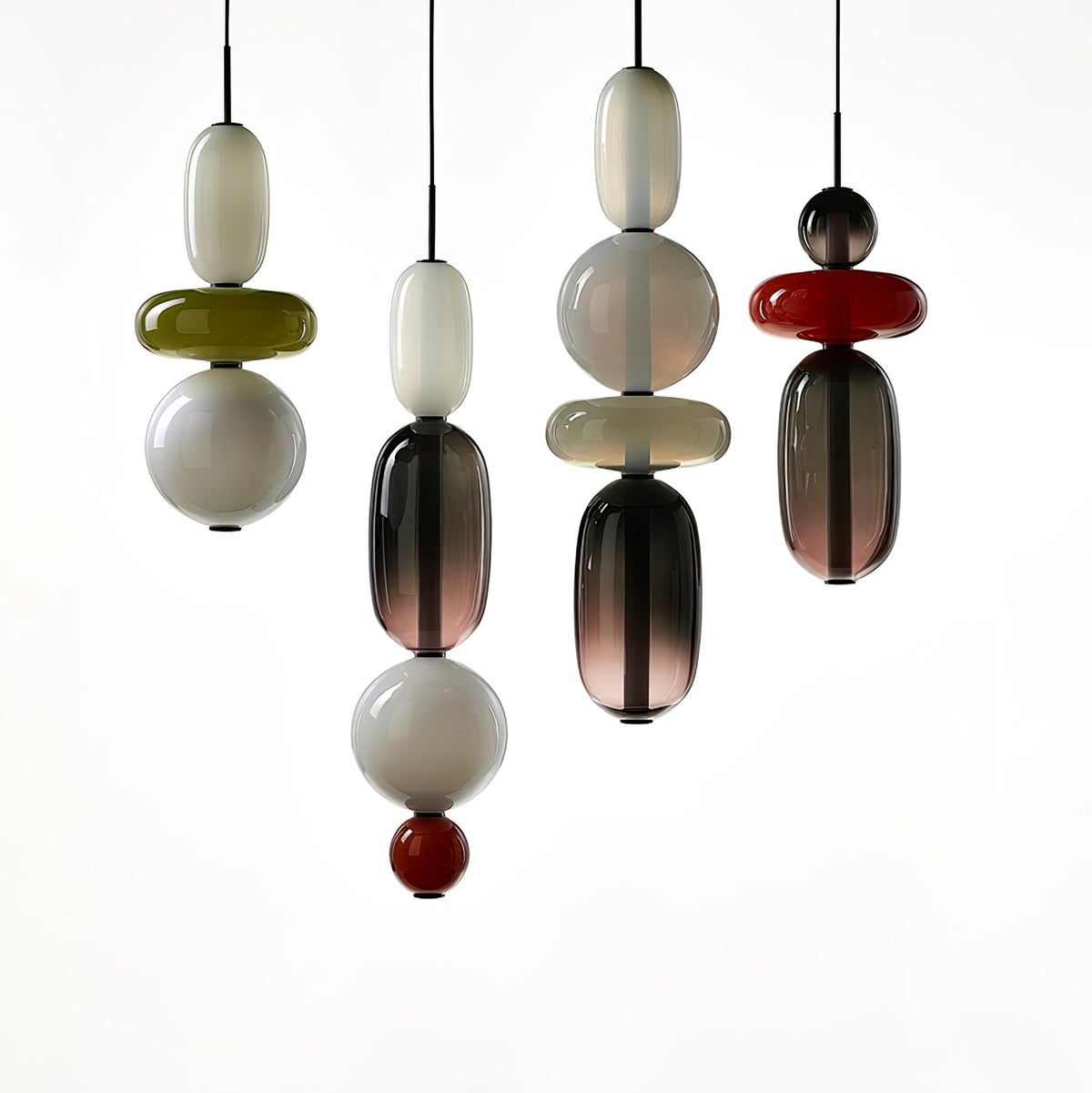 Lioraena Candied Glas Cluster Pendelleuchte