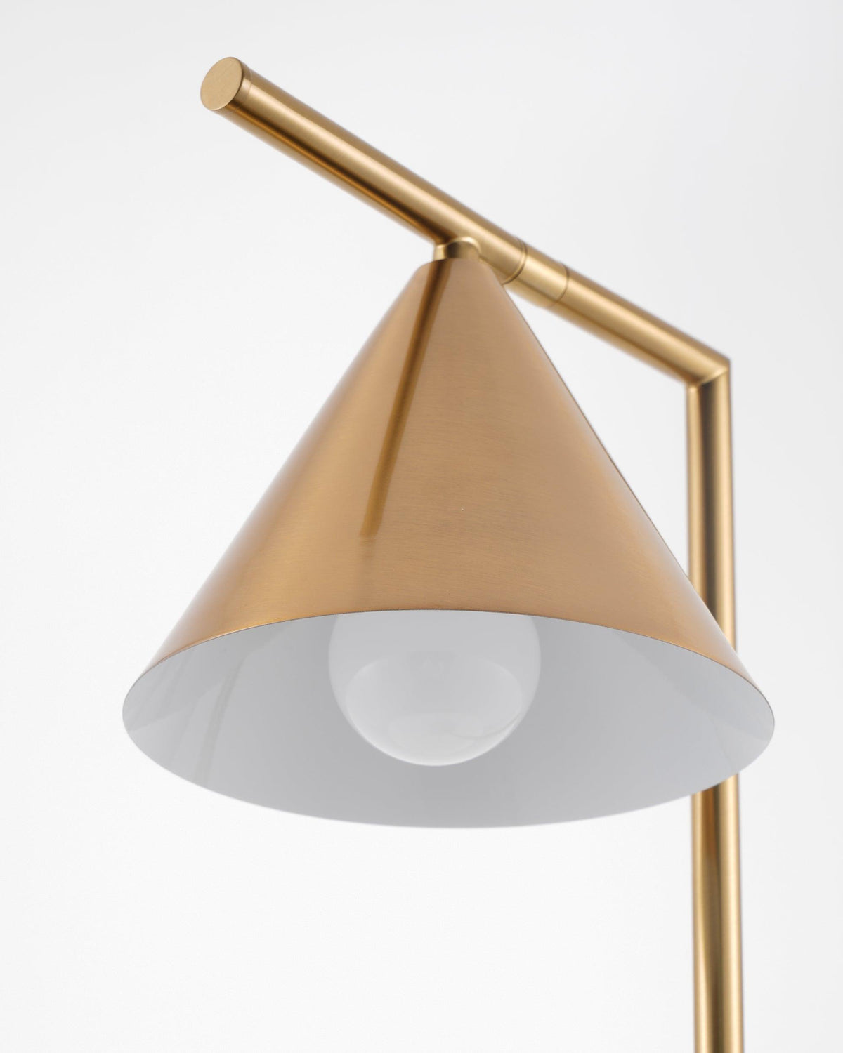 Glowen Marmor-Industrie-Tischleuchte