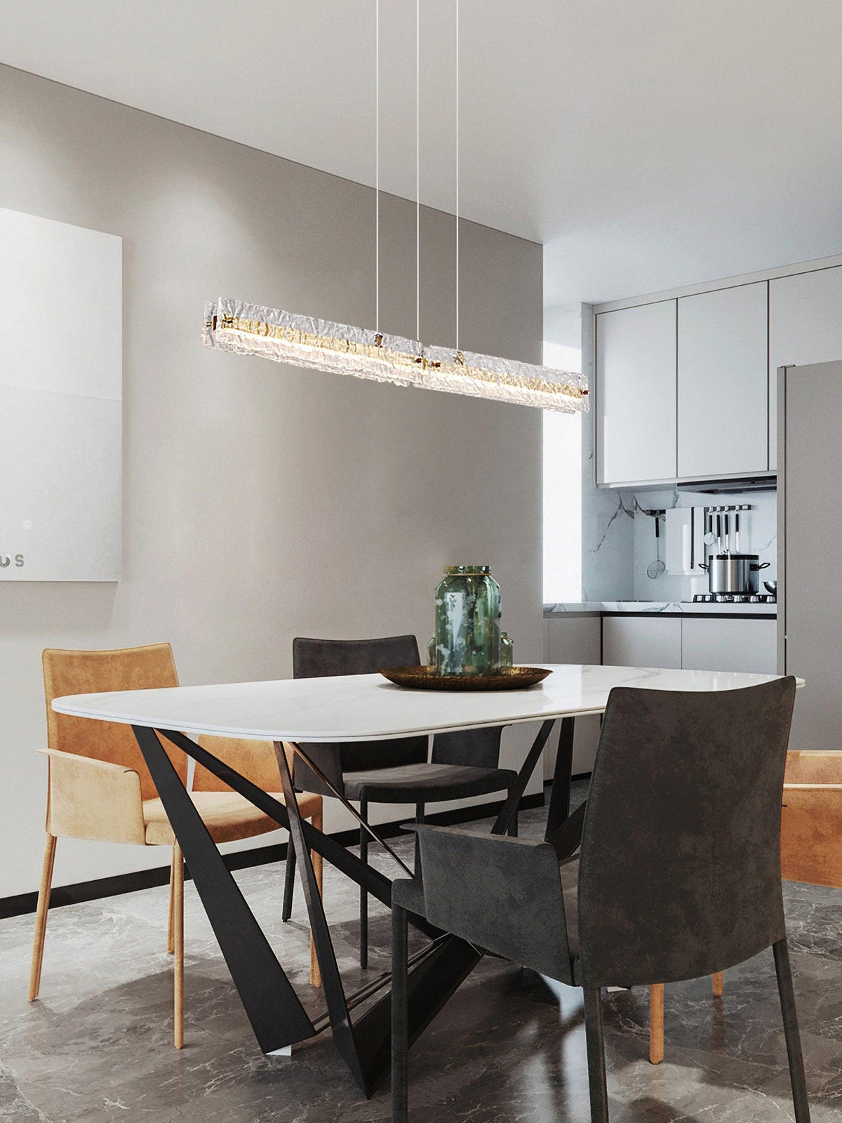 Welsey lineare moderne Pendelleuchte