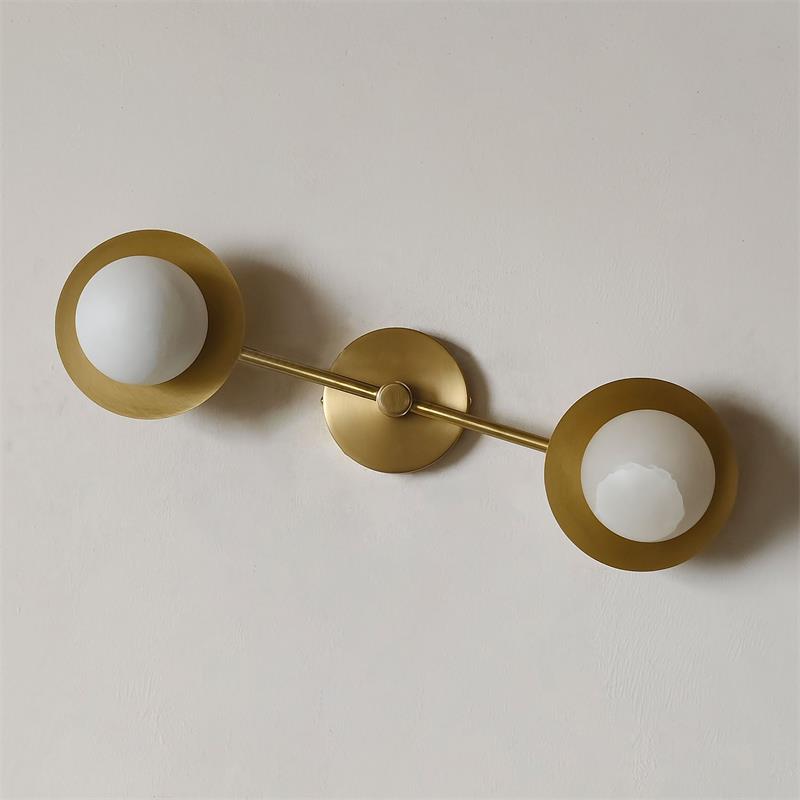 Eiralenne Alabaster-Wandleuchte