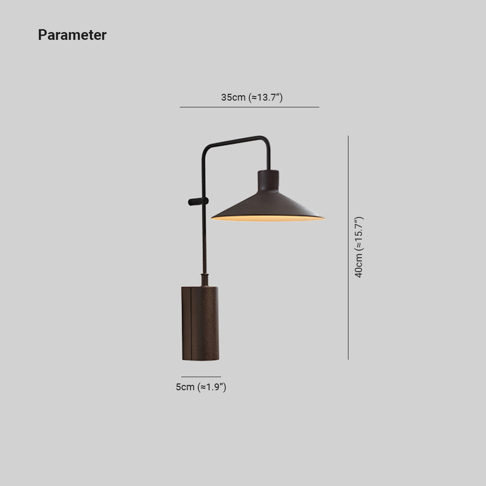 Arisha Modern Minimalist Außenwandleuchte Metall Garten Flur Terrasse
