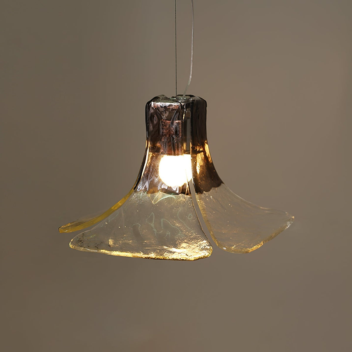 Teriuora Pendelleuchte Transparent Blumig Modern Küche Esszimmer | Cielum