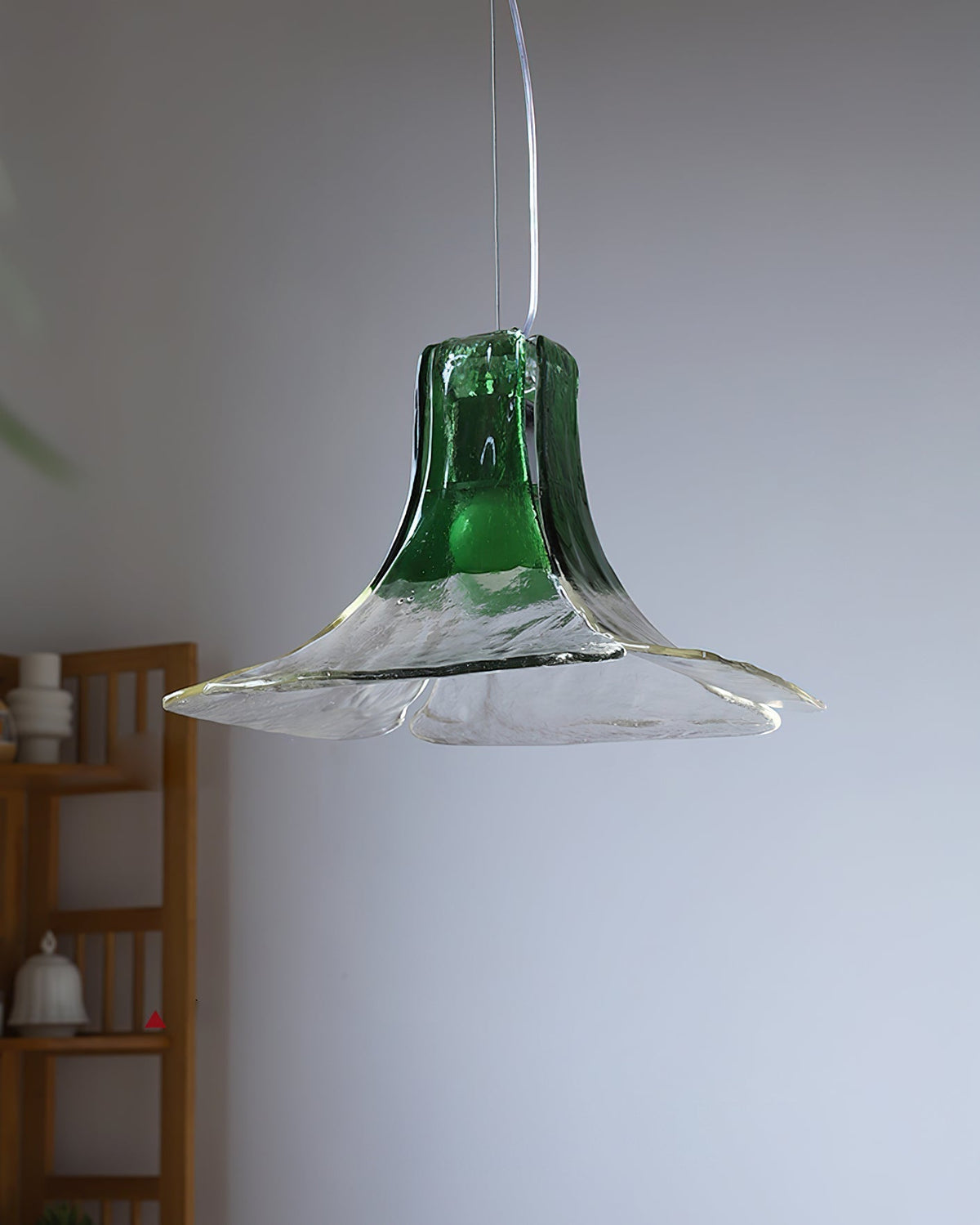 Teriuora Pendelleuchte Transparent Blumig Modern Küche Esszimmer | Cielum