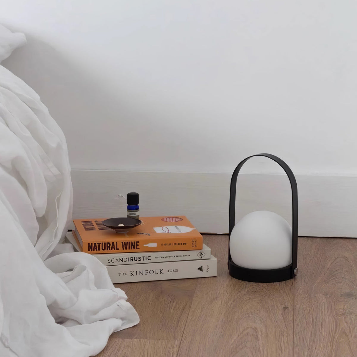 Zenon Glas Minimalistische Tischleuchte