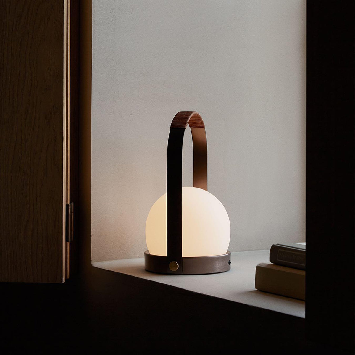 Zenon Glas Minimalistische Tischleuchte